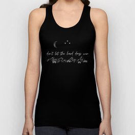 Don't Let the Hard Days Win (ACOTAR, ACOMAF) [moon] Unisex Tank Top