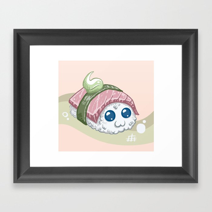 Sushi Framed Art Print