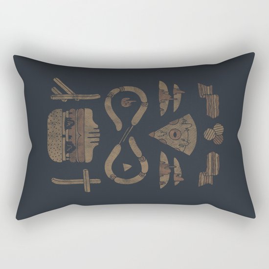 Fast Food Occult Rectangular Pillow
