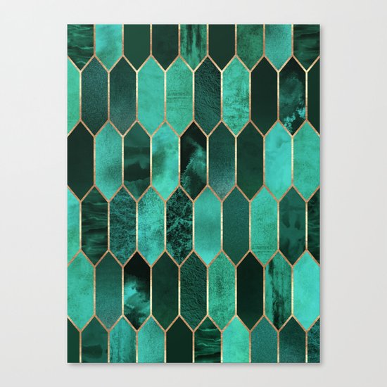 Stained Glass 2 Canvas Print