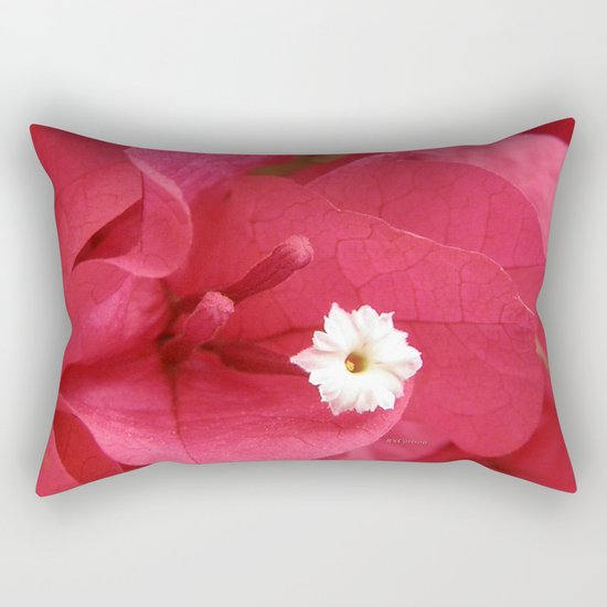 TEXTURES - Bougainvillea Rectangular Pillow