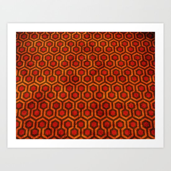 Overlook Hotel Art Print