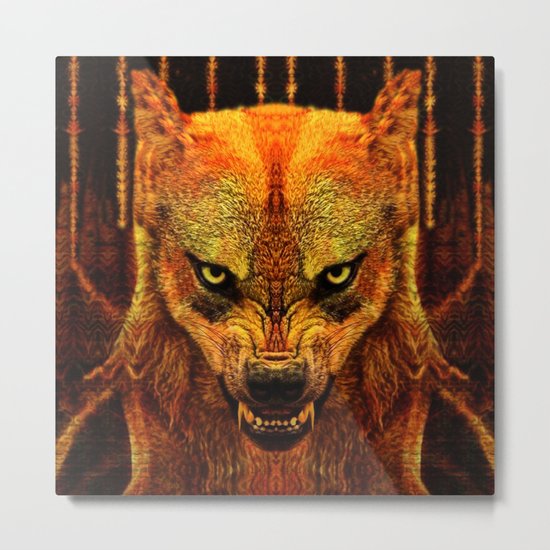 Canis Lupus I Metal Print