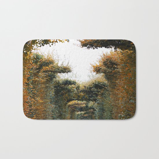 Autumn in park Bath Mat