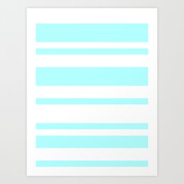 Celeste Cyan Art Prints For Any Decor Style Society6