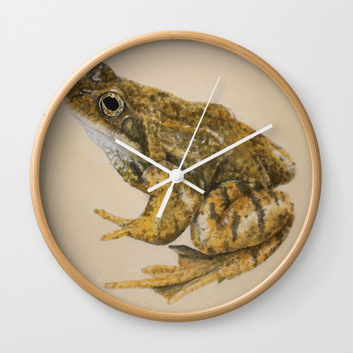 frog Wall Clock