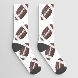 American Football Confetti Socks