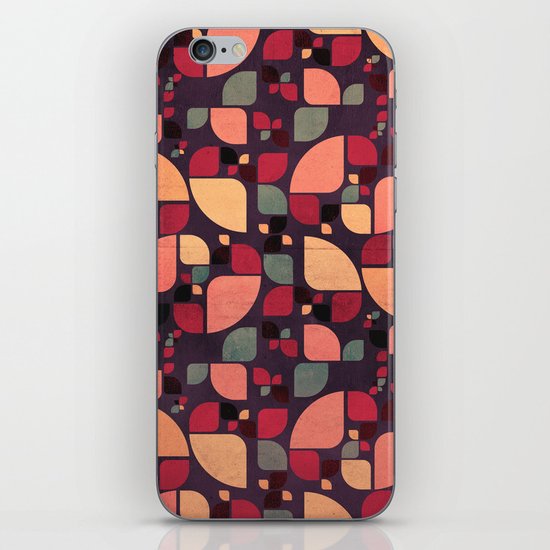 Vintage Butterflies Pattern iPhone & iPod Skin