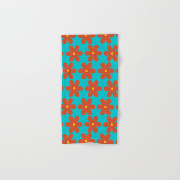 Floral print discount towels