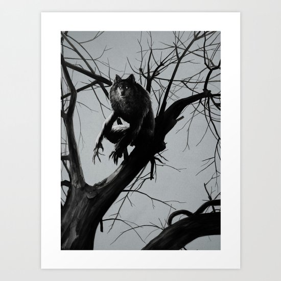 Werewolf Art Print