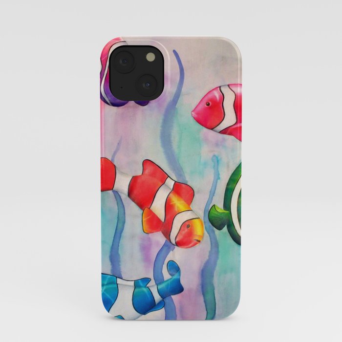 Clown fish iPhone Case