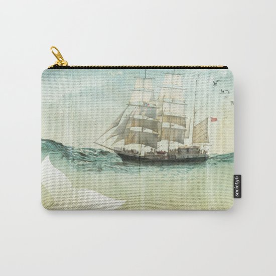 white tail Carry-All Pouch