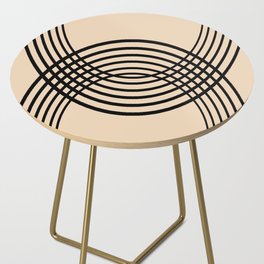 Bauhaus stripes minimalist design Side Table