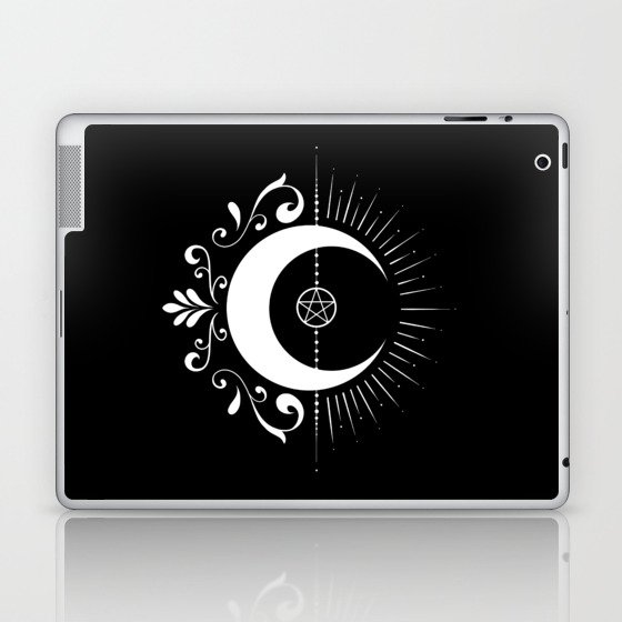 Occult Moon Laptop & iPad Skin
