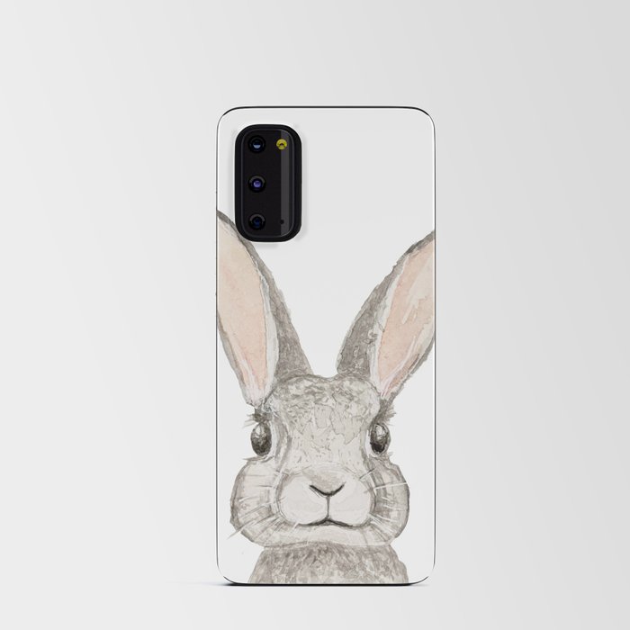 Bunny Watercolor Android Card Case