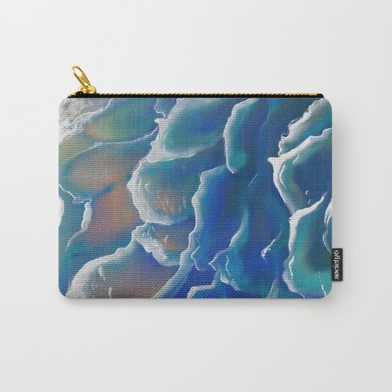 Water Coloring Time for Sea Carry-All Pouch