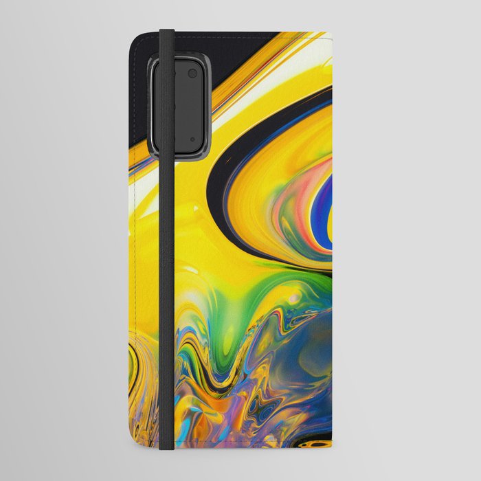 Calm yet chaotic #12 Android Wallet Case