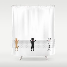 Good Buddies Shower Curtain