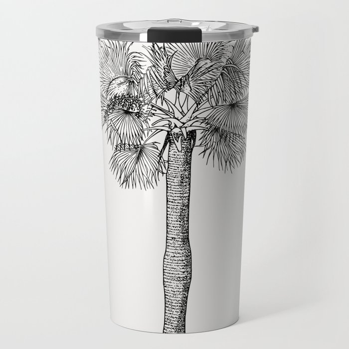 Palm Tree Travel Mug