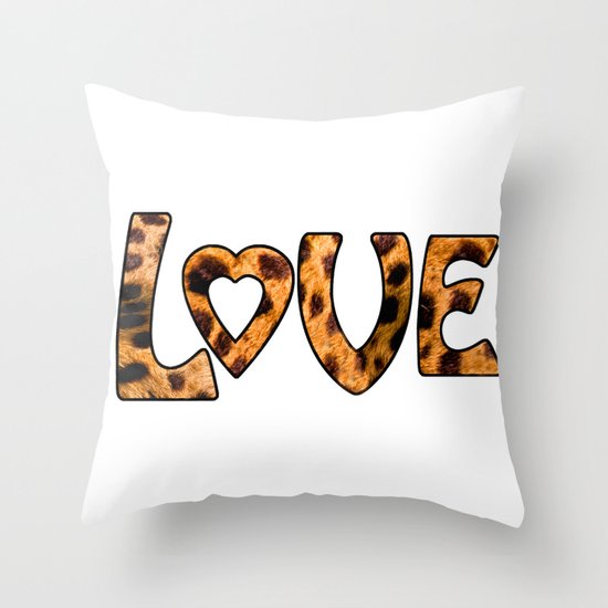 LOVE Throw Pillow