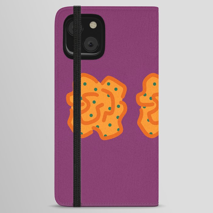 Three spotted flowers 2 iPhone Wallet Case