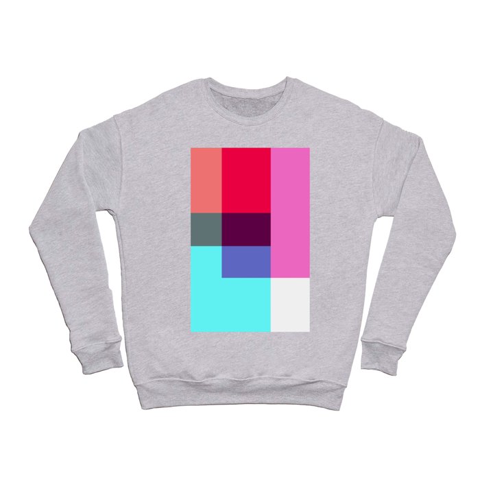 Abstract Cubist Block  Crewneck Sweatshirt