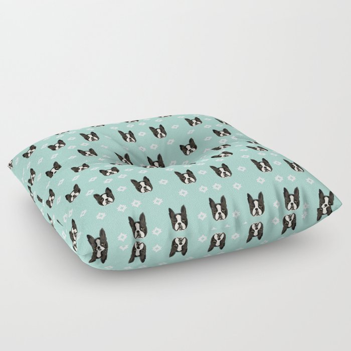 Boston Terrier Head Cute Pet Pattern Dog Breed Gifts Boston