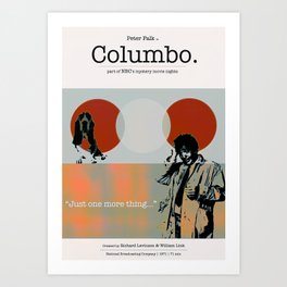 Columbo Poster Art Print
