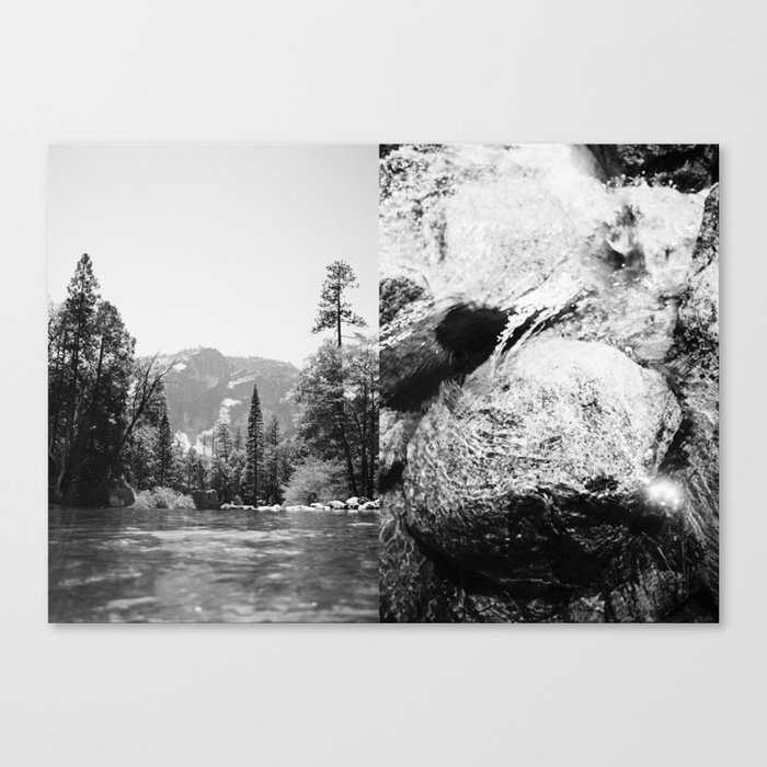 Yosemite Stream Canvas Print