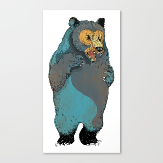 Mr.Grizzly Canvas Print