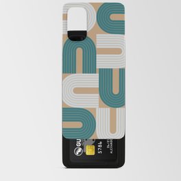 Abstraction_NEW_SUN_SUMMER_WAVE_PATTERN_POP_ART_0316A Android Card Case