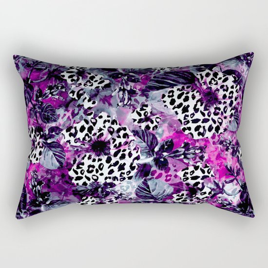 Deep Purple Rectangular Pillow