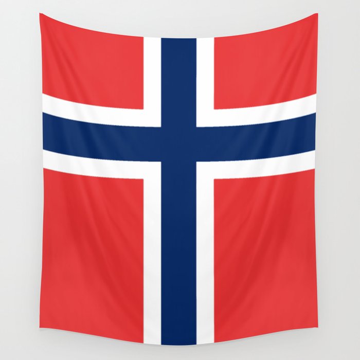 Norwegian Flag Wall Tapestry By Thewildplum Society6