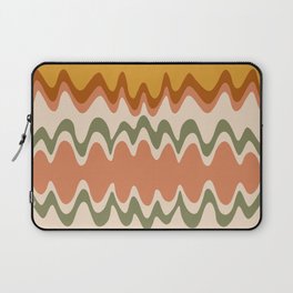 Wavy Stripes Abstract VII Laptop Sleeve