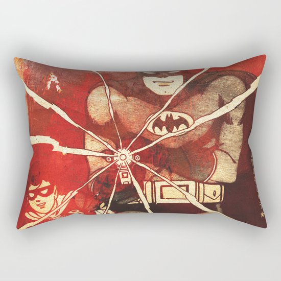 Bat Man (Manga) Rectangular Pillow