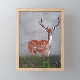 Deer  Framed Mini Art Print