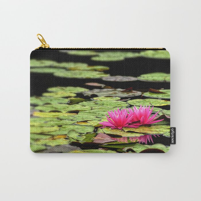 Lilies on Lake hope Carry-All Pouch