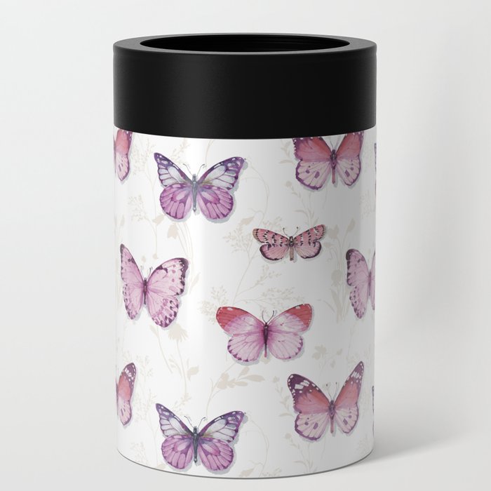 Obviously Pink Butterflies Can Cooler
