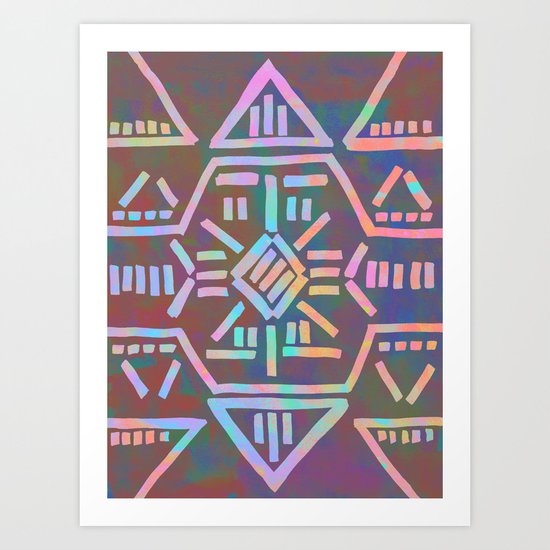 Moonrise - Opal Art Print