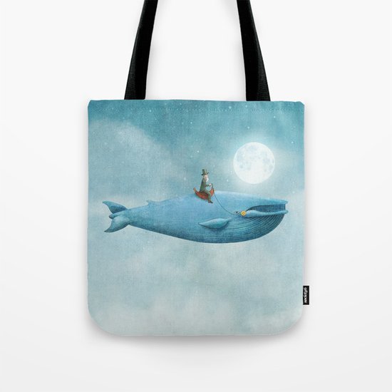 Whale Rider Tote Bag