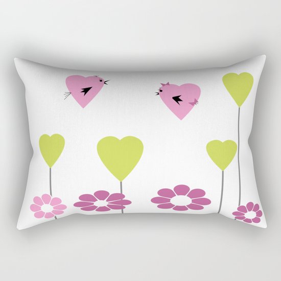 Love. Rectangular Pillow