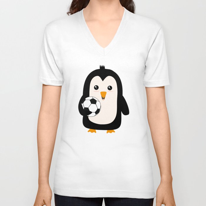 Penguin v neck t shirt best sale
