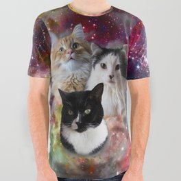 Space Fluffs All Over Graphic Tee