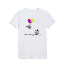 To be a Flying Penguin Kids T Shirt