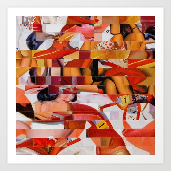 Spooning de Kooning (Provenance Series) Art Print
