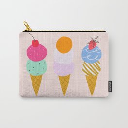 Ice Cream Cones Carry-All Pouch