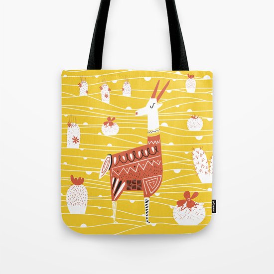 Antelope in the desert Tote Bag