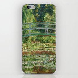 Claude Monet - Bridge over a Pond of Water Lilies iPhone Skin