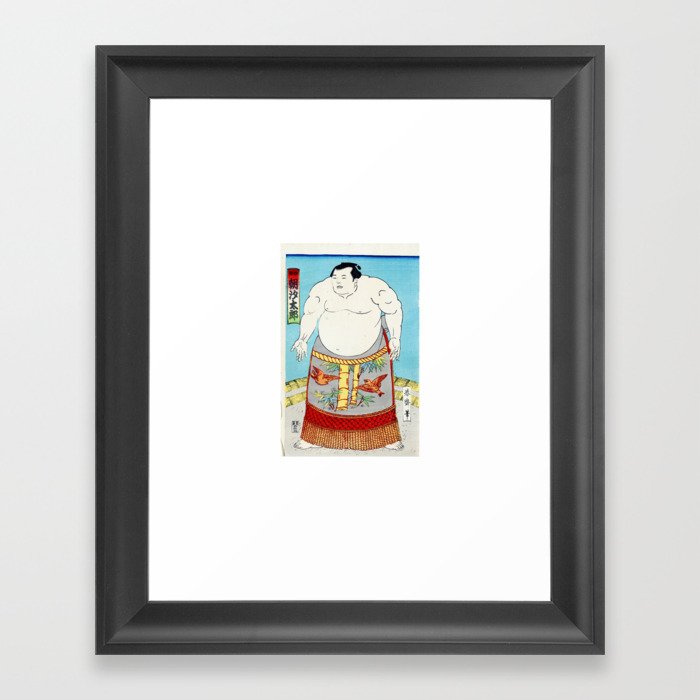 Sumo Framed Art Print