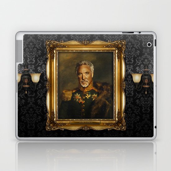 Sir Tom Jones - replaceface Laptop & iPad Skin